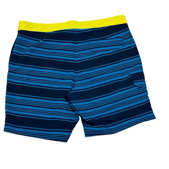 Men's Duluth Trading 42 XL Trunks Swim Swimwear Shorts Black Hybrid Stretch EUC - Picture 4 of 7